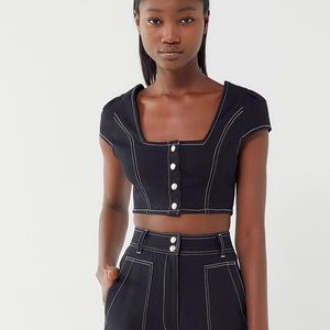 NWT Urban Outfitters Joey Utility Top